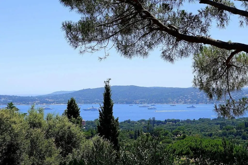 Villa Piscine Vue Sur Le Golfe De Saint-Tropez Grimaud Γαλλία